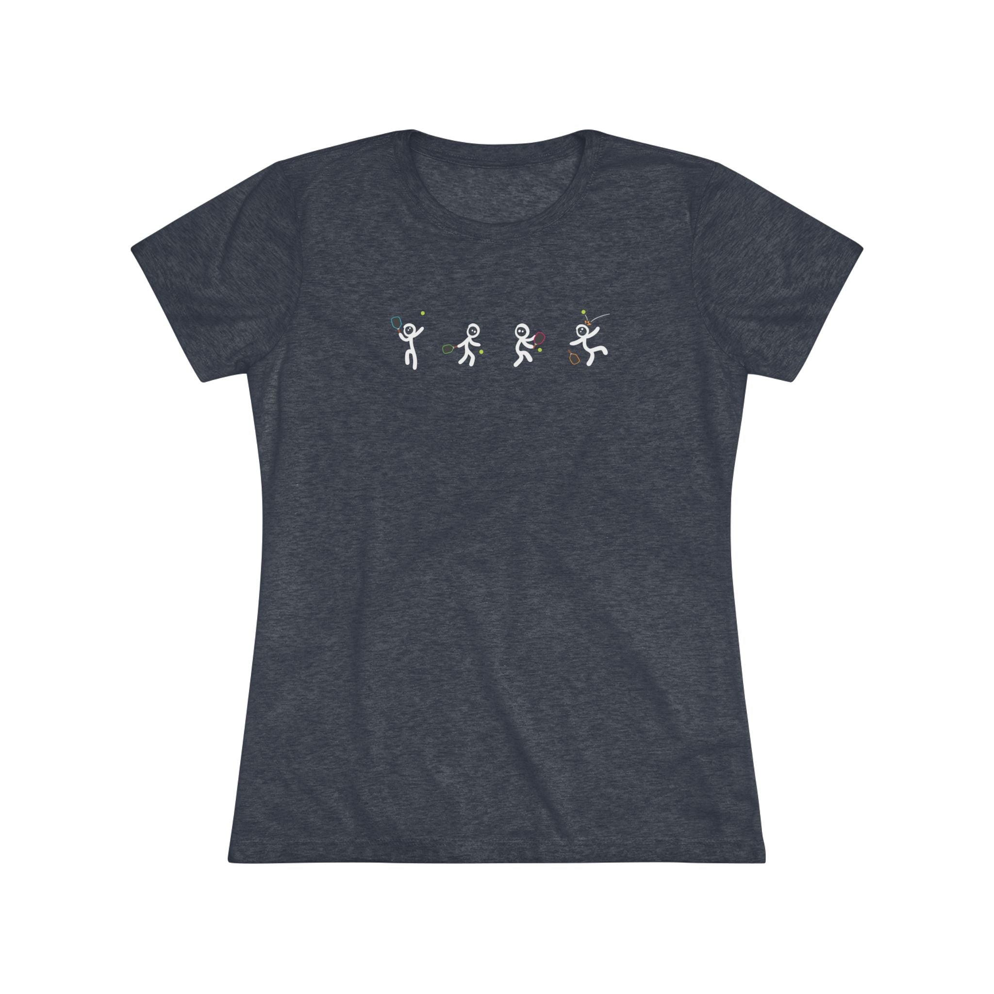 a women's pickleball tee.